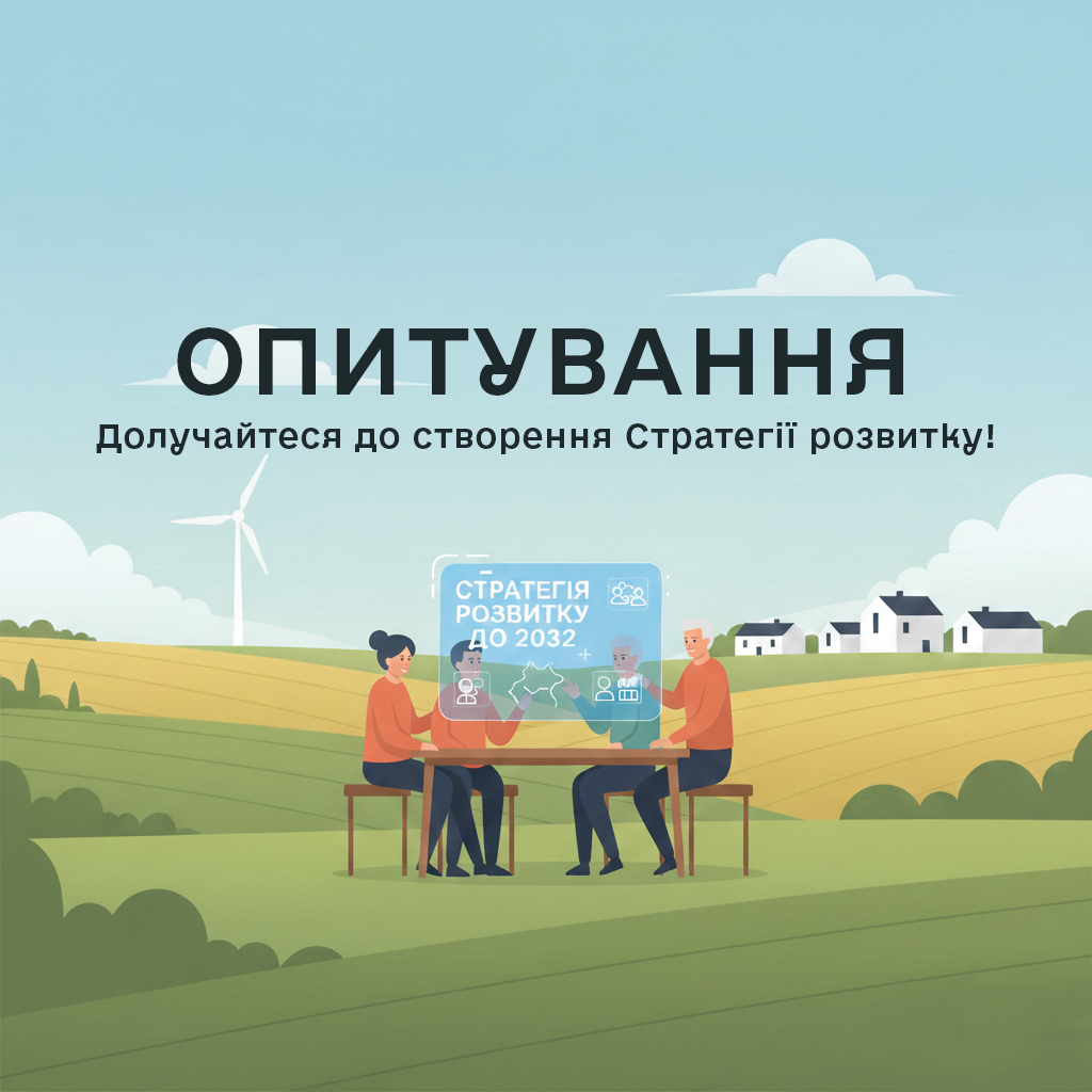 Ваша думка – майбутнє громади! Долучайтеся до створення Стратегії розвитку!